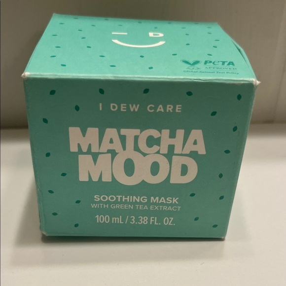 Other - I Dew Care Matcha Mood Soothing Mask NIP 3.38 oz